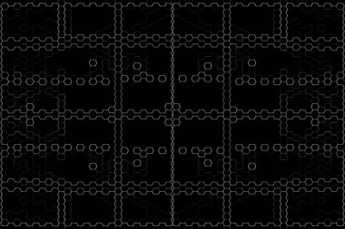 Soyut arkaplan. Monokrom dokusu. Beyaz arkaplanda siyah beyaz çizgiler.