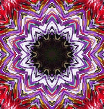 Soyut kaleydoskop arkaplanı. Çoklu renkli kaleydoskop dokusu.