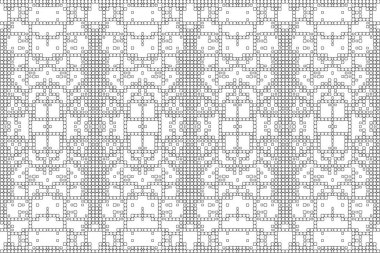 Soyut arkaplan. Monokrom dokusu. Beyaz arkaplanda siyah beyaz çizgiler.