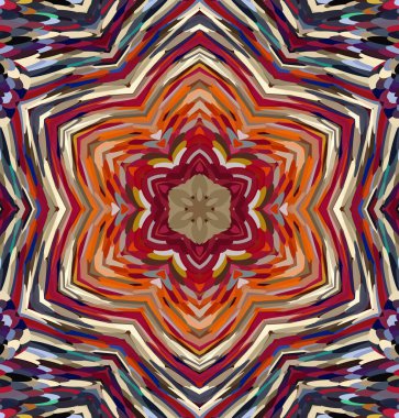 Soyut kaleydoskop arkaplanı. Çoklu renkli kaleydoskop dokusu.