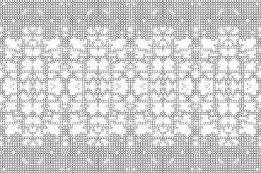 Soyut arkaplan. Monokrom dokusu. Beyaz arkaplanda siyah beyaz çizgiler.