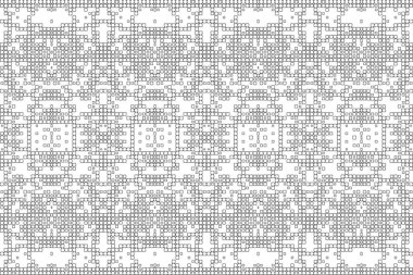 Soyut arkaplan. Monokrom dokusu. Beyaz arkaplanda siyah beyaz çizgiler.