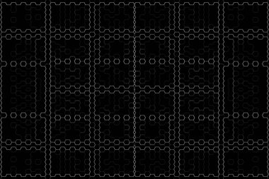 Soyut arkaplan. Monokrom dokusu. Beyaz arkaplanda siyah beyaz çizgiler.