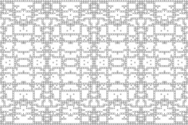 Soyut arkaplan. Monokrom dokusu. Beyaz arkaplanda siyah beyaz çizgiler.