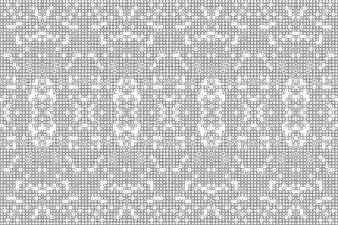 Soyut arkaplan. Monokrom dokusu. Beyaz arkaplanda siyah beyaz çizgiler.