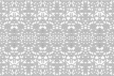 Soyut arkaplan. Monokrom dokusu. Beyaz arkaplanda siyah beyaz çizgiler.