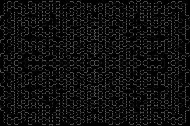 Soyut arkaplan. Monokrom dokusu. Beyaz arkaplanda siyah beyaz çizgiler.