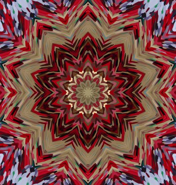 Soyut kaleydoskop arkaplanı. Çoklu renkli kaleydoskop dokusu.