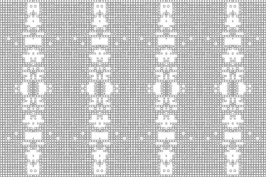 Soyut arkaplan. Monokrom dokusu. Beyaz arkaplanda siyah beyaz çizgiler.