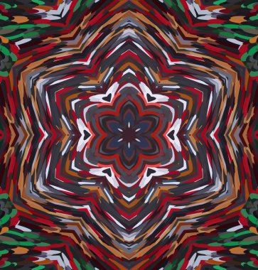 Soyut kaleydoskop arkaplanı. Çoklu renkli kaleydoskop dokusu.