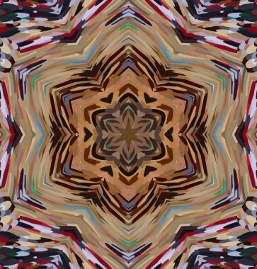 Soyut kaleydoskop arkaplanı. Çoklu renkli kaleydoskop dokusu.