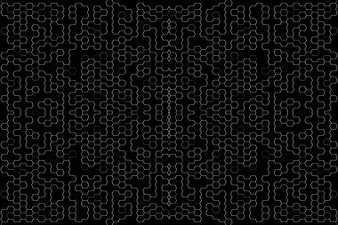 Soyut arkaplan. Monokrom dokusu. Beyaz arkaplanda siyah beyaz çizgiler.