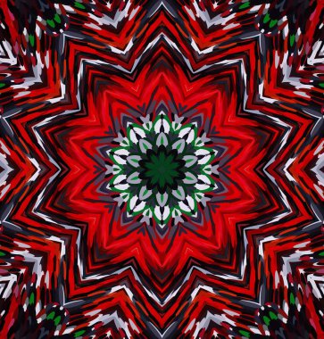 Soyut kaleydoskop arkaplanı. Çoklu renkli kaleydoskop dokusu.