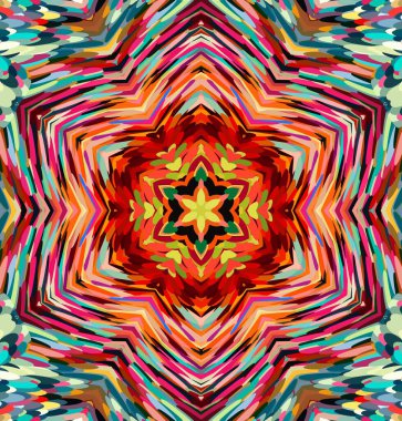 Soyut kaleydoskop arkaplanı. Çoklu renkli kaleydoskop dokusu.