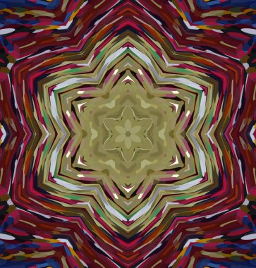 Soyut kaleydoskop arkaplanı. Çoklu renkli kaleydoskop dokusu.