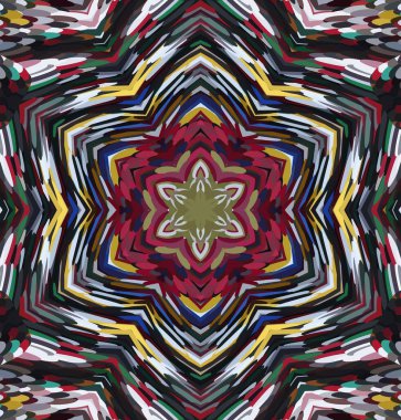 Soyut kaleydoskop arkaplanı. Çoklu renkli kaleydoskop dokusu.