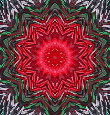 Soyut kaleydoskop arkaplanı. Çoklu renkli kaleydoskop dokusu.