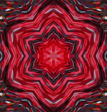 Soyut kaleydoskop arkaplanı. Çoklu renkli kaleydoskop dokusu.