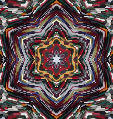 Soyut kaleydoskop arkaplanı. Çoklu renkli kaleydoskop dokusu.