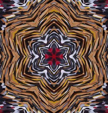 Soyut kaleydoskop arkaplanı. Çoklu renkli kaleydoskop dokusu.