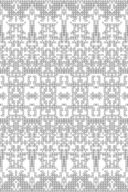 Soyut arkaplan. Monokrom dokusu. Beyaz arkaplanda siyah beyaz çizgiler.