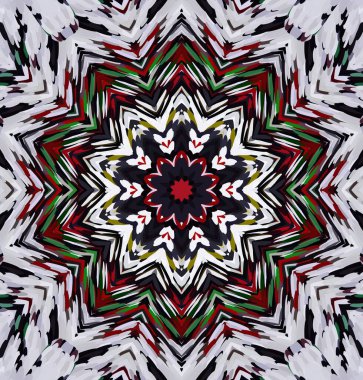 Soyut kaleydoskop arkaplanı. Çoklu renkli kaleydoskop dokusu.