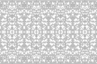 Soyut arkaplan. Monokrom dokusu. Beyaz arkaplanda siyah beyaz çizgiler.