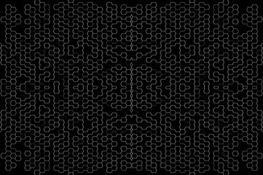 Soyut arkaplan. Monokrom dokusu. Beyaz arkaplanda siyah beyaz çizgiler.