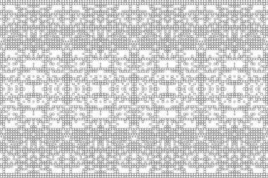 Soyut arkaplan. Monokrom dokusu. Beyaz arkaplanda siyah beyaz çizgiler.