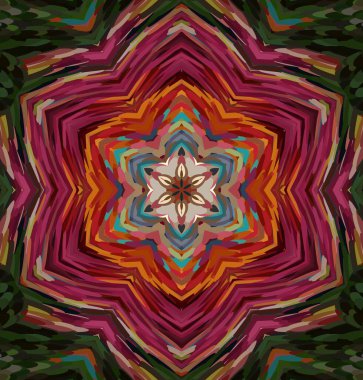 Soyut kaleydoskop arkaplanı. Çoklu renkli kaleydoskop dokusu.