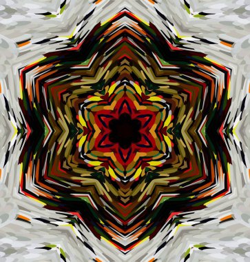 Soyut kaleydoskop arkaplanı. Çoklu renkli kaleydoskop dokusu.