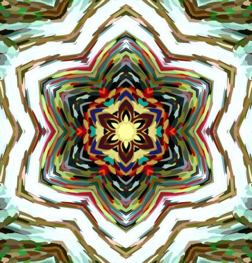 Soyut kaleydoskop arkaplanı. Çoklu renkli kaleydoskop dokusu.