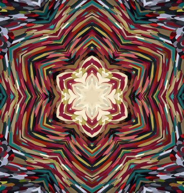 Soyut kaleydoskop arkaplanı. Çoklu renkli kaleydoskop dokusu.