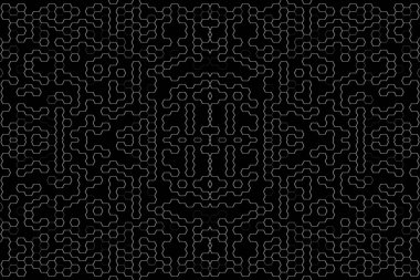 Soyut arkaplan. Monokrom dokusu. Beyaz arkaplanda siyah beyaz çizgiler.