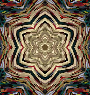 Soyut kaleydoskop arkaplanı. Çoklu renkli kaleydoskop dokusu.