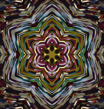 Soyut kaleydoskop arkaplanı. Çoklu renkli kaleydoskop dokusu.