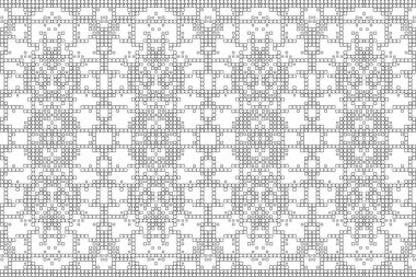 Soyut arkaplan. Monokrom dokusu. Beyaz arkaplanda siyah beyaz çizgiler.