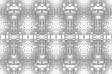 Soyut arkaplan. Monokrom dokusu. Beyaz arkaplanda siyah beyaz çizgiler.