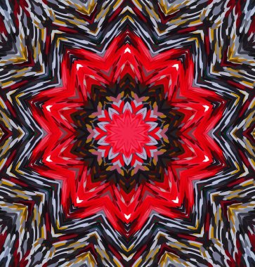 Soyut kaleydoskop arkaplanı. Çoklu renkli kaleydoskop dokusu.