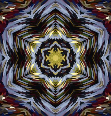 Soyut kaleydoskop arkaplanı. Çoklu renkli kaleydoskop dokusu.