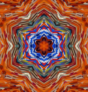 Soyut kaleydoskop arkaplanı. Çoklu renkli kaleydoskop dokusu.