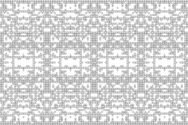 Soyut arkaplan. Monokrom dokusu. Beyaz arkaplanda siyah beyaz çizgiler.