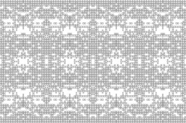 Soyut arkaplan. Monokrom dokusu. Beyaz arkaplanda siyah beyaz çizgiler.