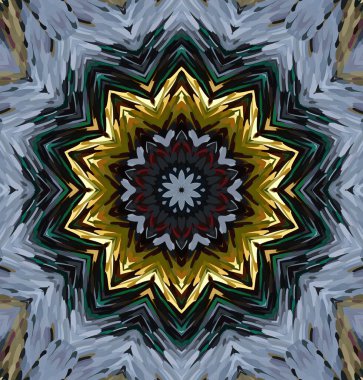 Soyut kaleydoskop arkaplanı. Çoklu renkli kaleydoskop dokusu.