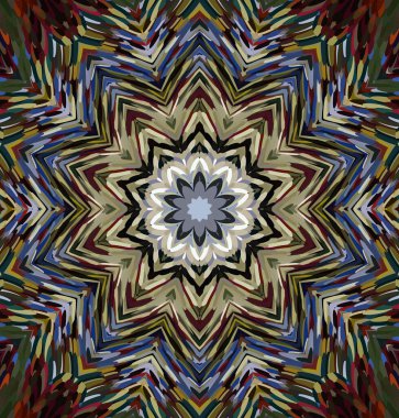 Soyut kaleydoskop arkaplanı. Çoklu renkli kaleydoskop dokusu.