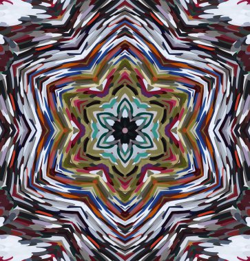 Soyut kaleydoskop arkaplanı. Çoklu renkli kaleydoskop dokusu.