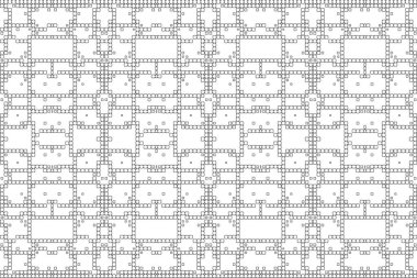 Soyut arkaplan. Monokrom dokusu. Beyaz arkaplanda siyah beyaz çizgiler.