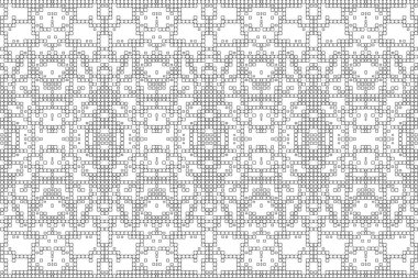 Soyut arkaplan. Monokrom dokusu. Beyaz arkaplanda siyah beyaz çizgiler.