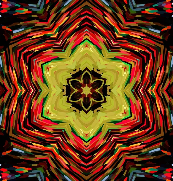 Soyut kaleydoskop arkaplanı. Çoklu renkli kaleydoskop dokusu.