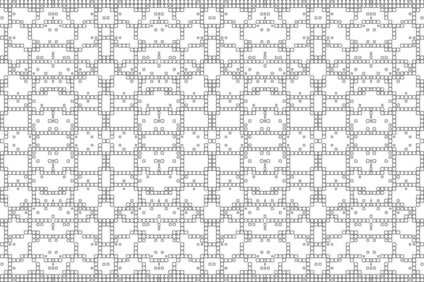 Sfondo Astratto Struttura Monocromatica Linee Bianco Nero Sfondo Bianco — Foto Stock